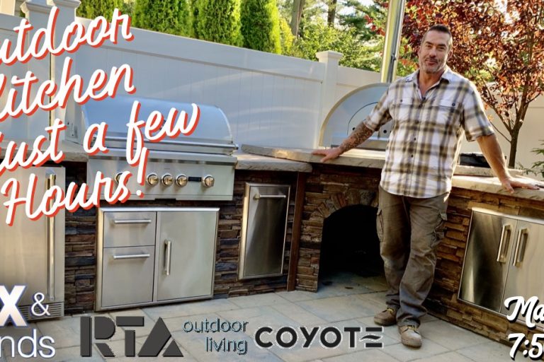 outdoor kitchen